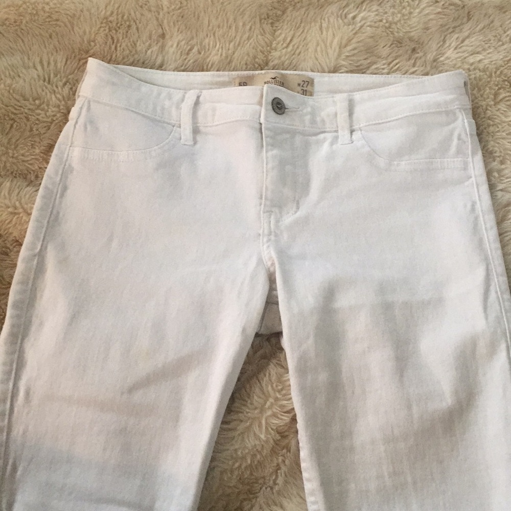 White Hollister Jeans
